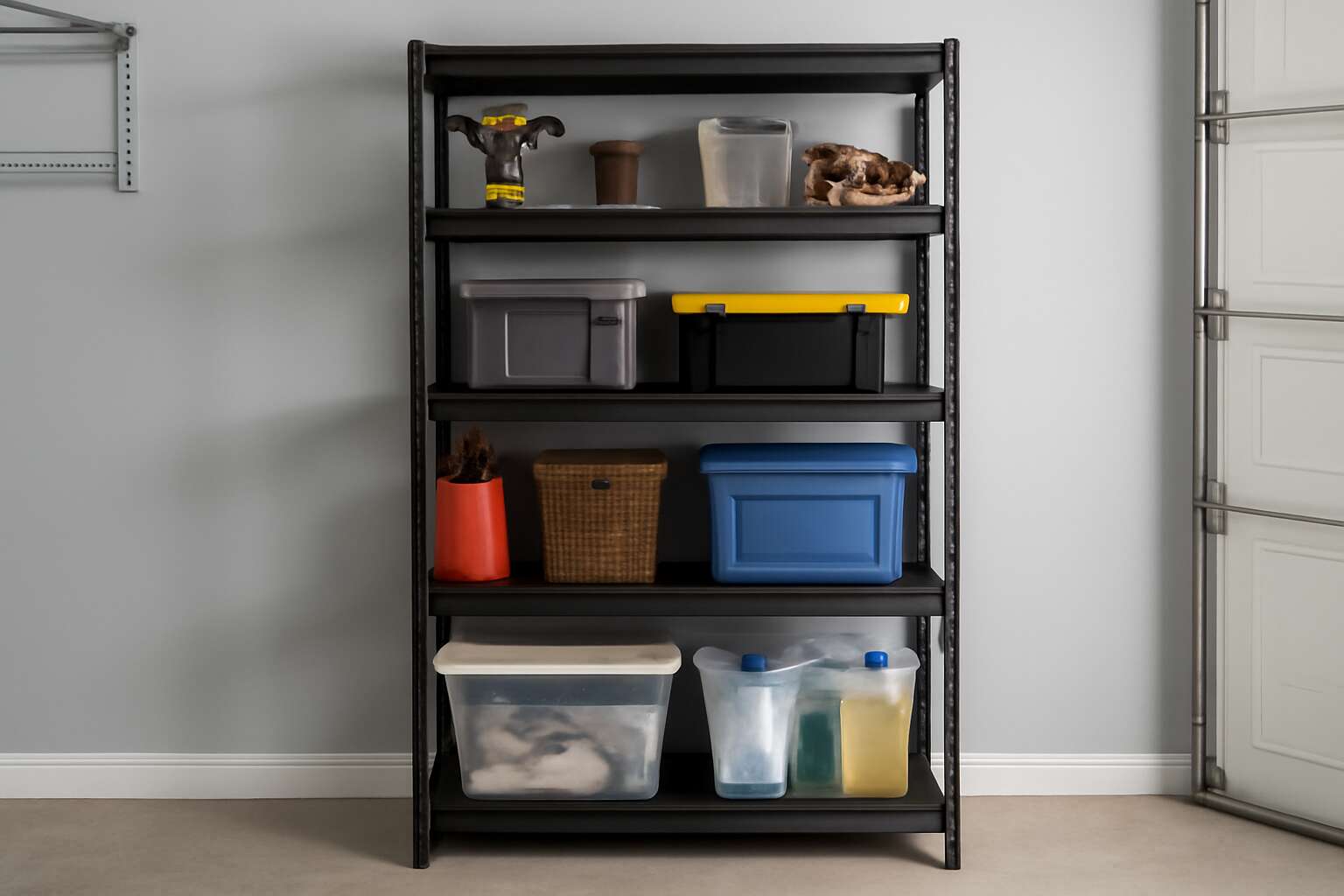 diy steel shelving