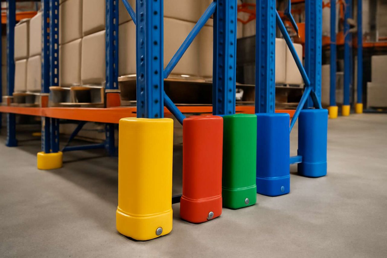 Secure Racking Upgrade Your Warehouse Safety with Durable Racking Upright Protectors ...