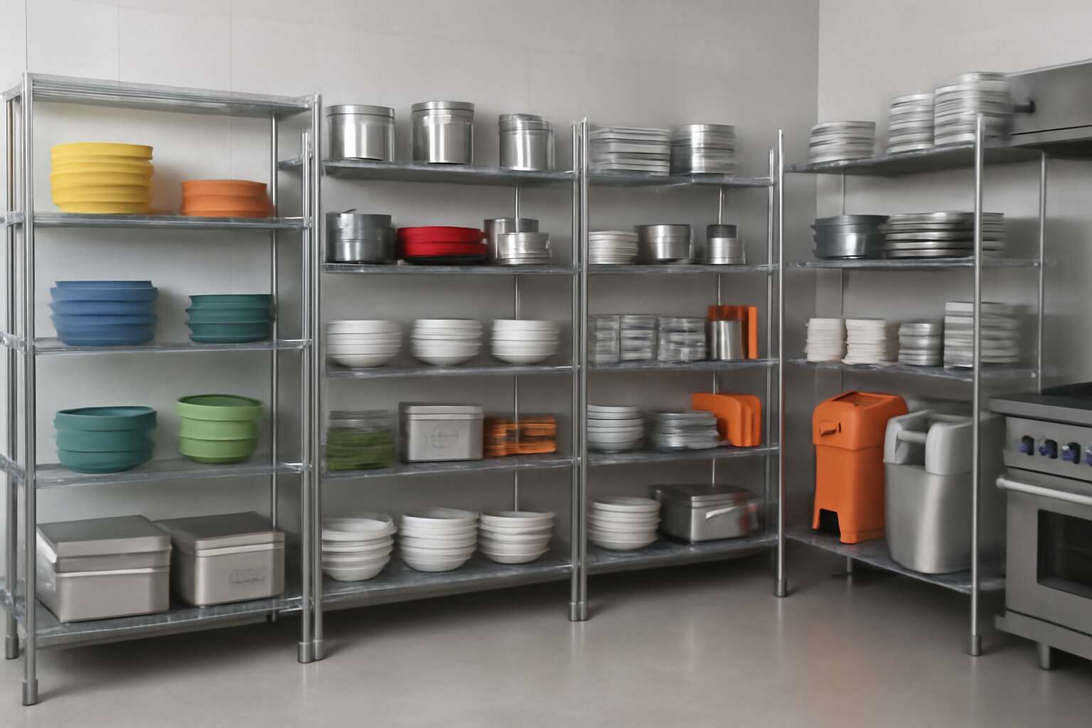 shelving and catering