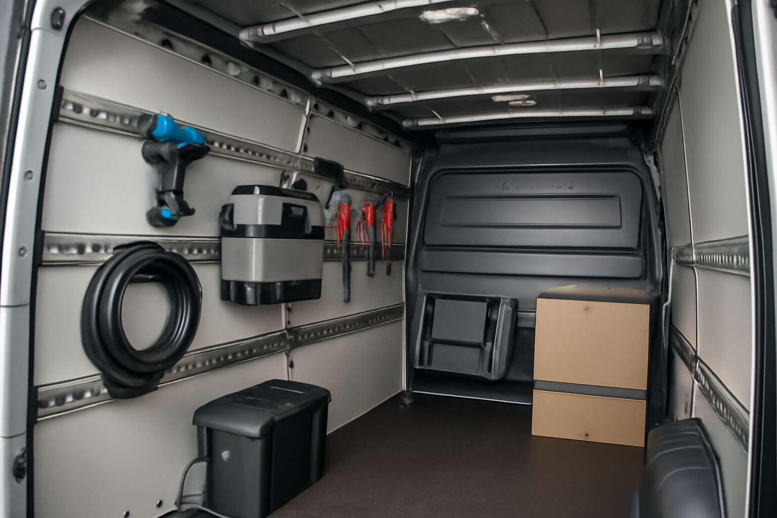 van racking rail