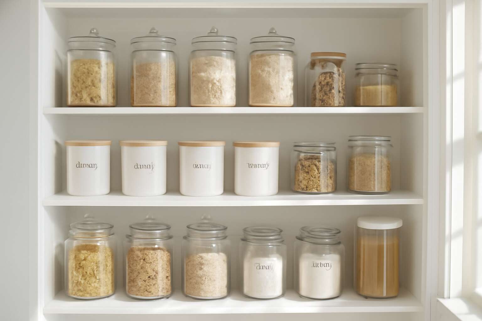shelving for pantry