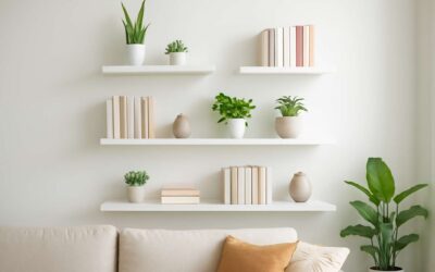 Transform your room with wall shelving for stylish, practical storage.