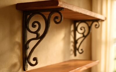 Elevate Your Space with shelving brackets vintage for timeless, rustic flair.