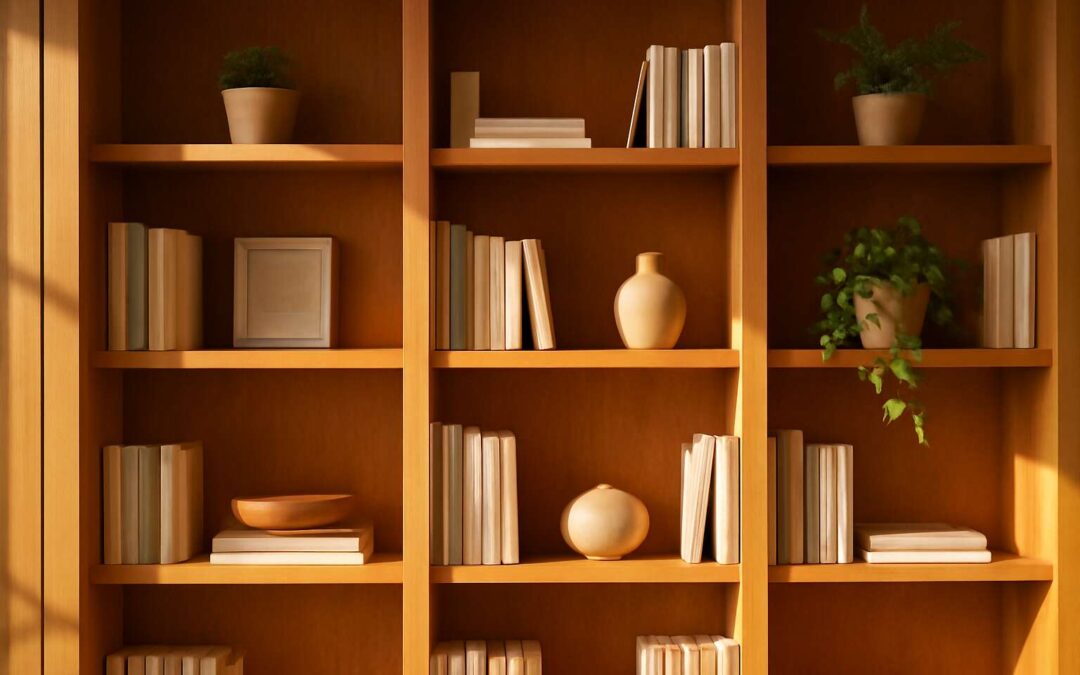 Elevate Your Space with wood shelving boards for chic, modular storage