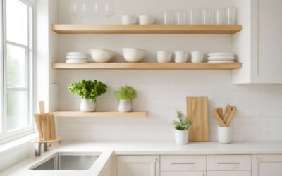 Spruce up your space with shelving kitchen ideas for stylish, practical kitchen storage