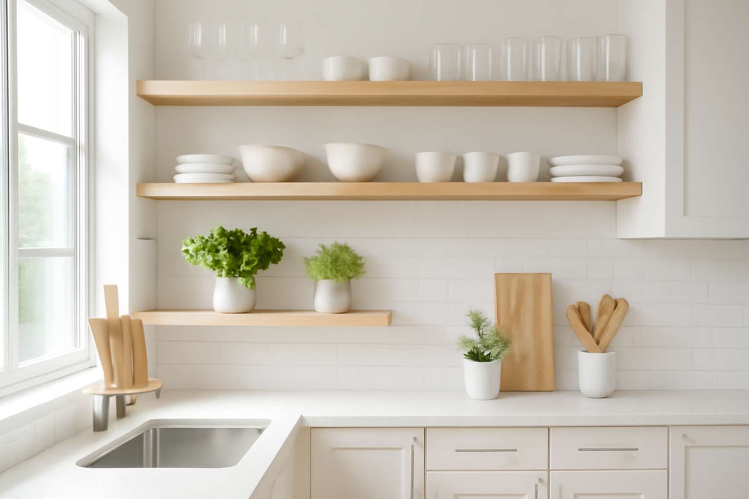 shelving kitchen ideas