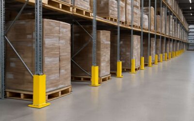 Boost warehouse safety with the racking guard protector.