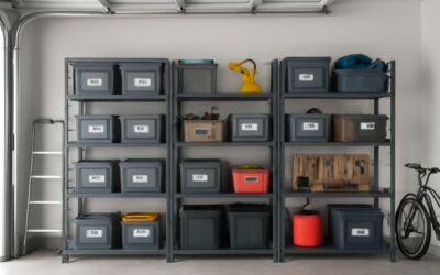 Turn clutter into clarity with garage shelving that combines durability and style.