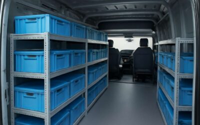 Boost fleet efficiency with euro crate van racking for organized, space-saving loads