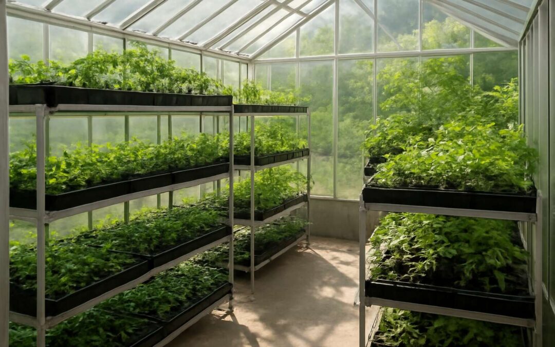 Boost Growth and Efficiency with racking for greenhouse