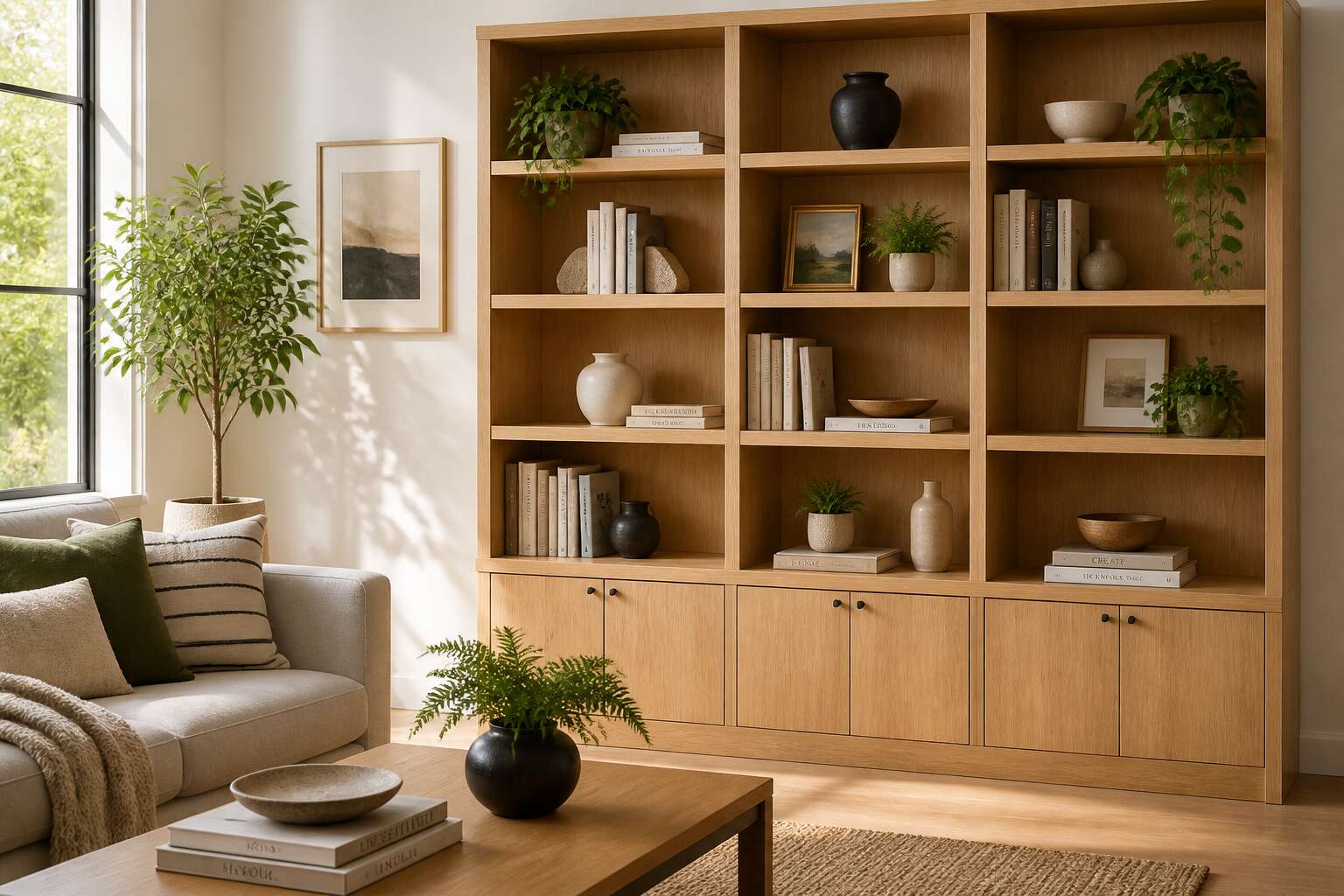 wooden shelving for sale