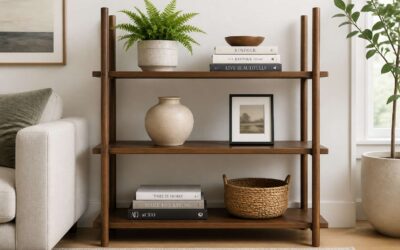 Maximize space with a shelving 3 tier unit for every room.