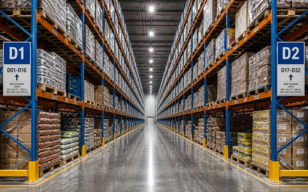 Optimize your racking aisle for faster picking and safer operations.