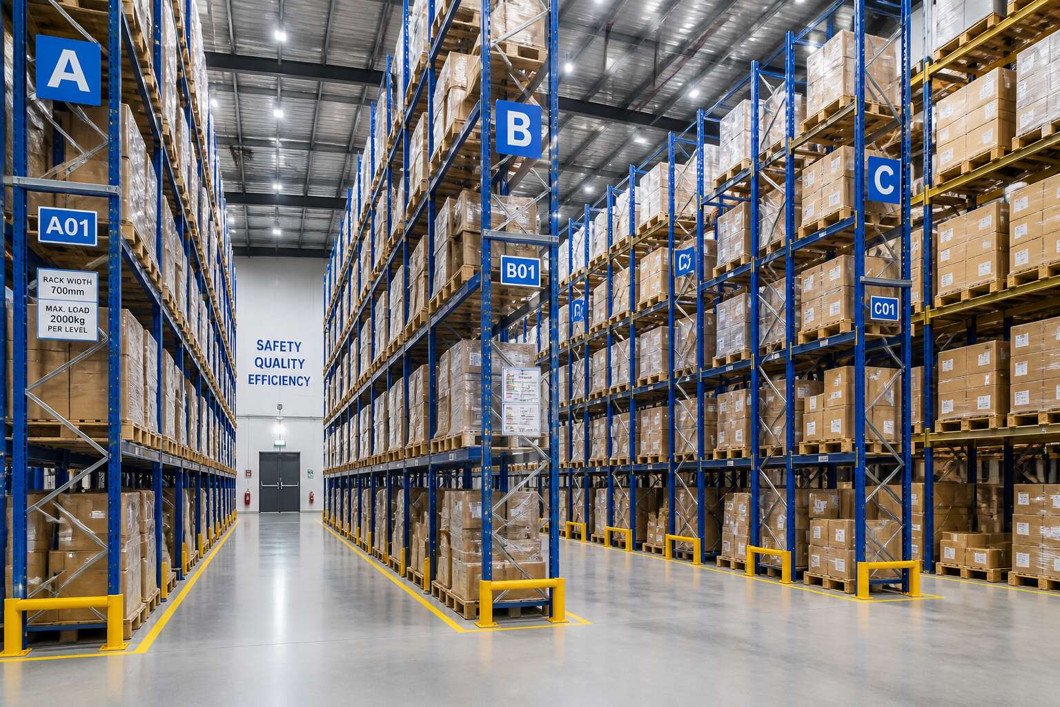 racking 700mm wide