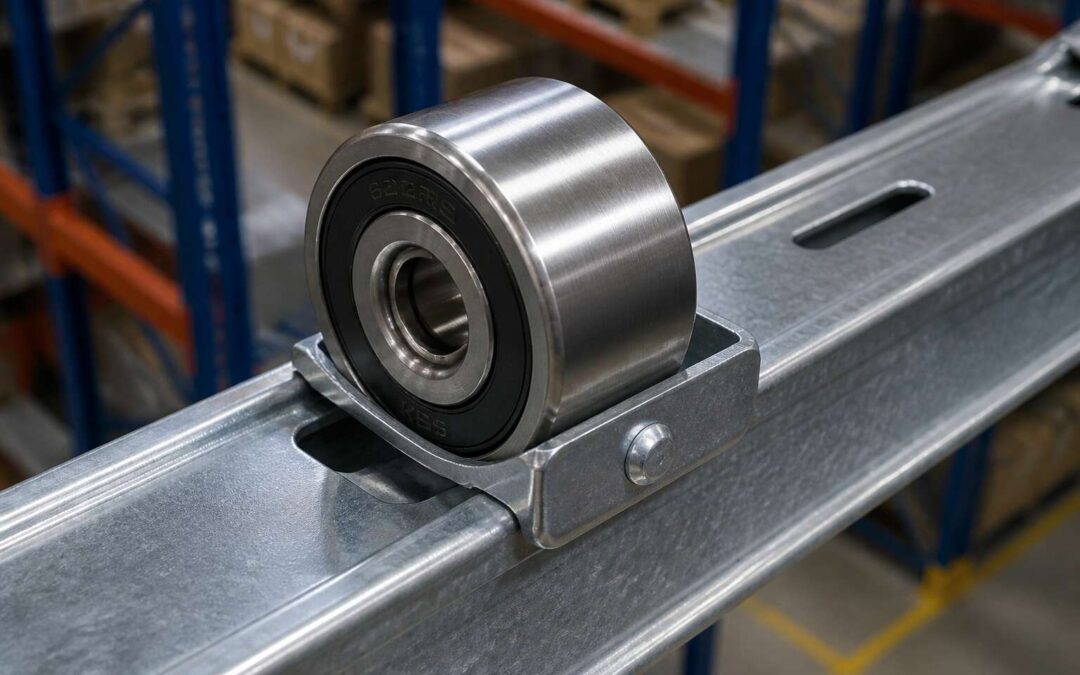 Racking roller design that cuts maintenance and boosts throughput.